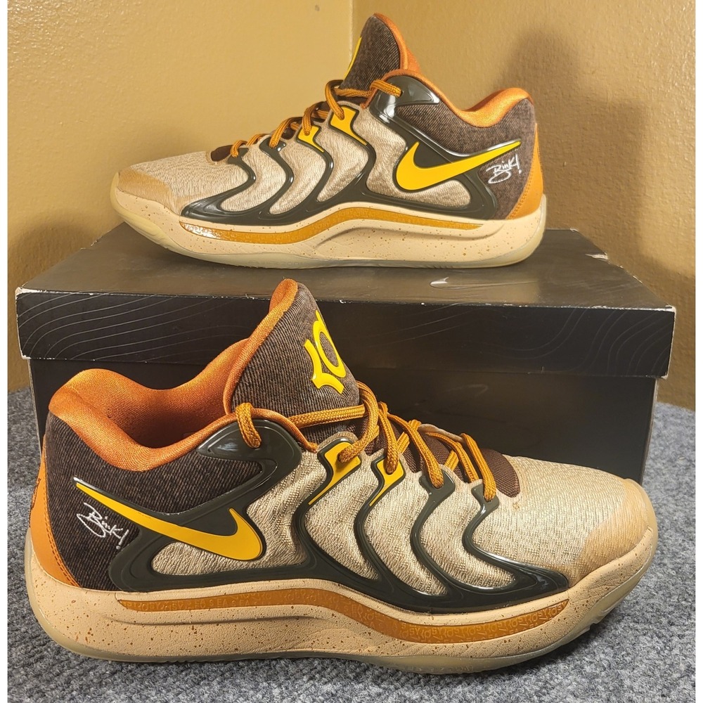 Nike x BINK! Kevin Durant KD 17 NRG Sesame Gold Producer Pack HJ4464-200 Sz 11.5